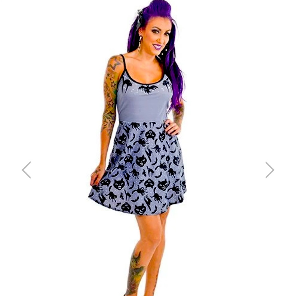 Spooky Cats Ginger Dress